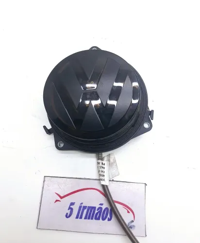 Maçaneta Emblema Tampa Traseira Vw Golf Gti 2.0 2014/2015 Preto