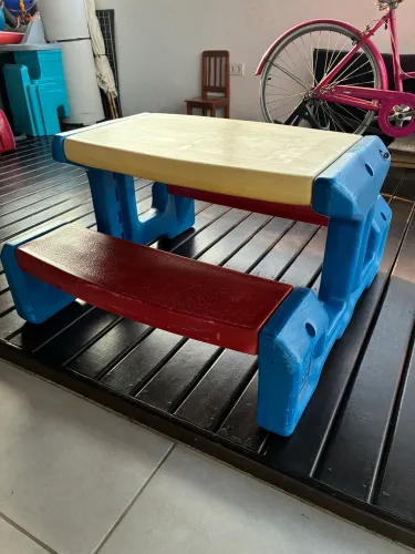 Mesa infantil bandeirantes, mesa de criança, mesa criança, 