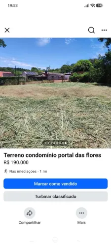 Terreno Jd portal das flores