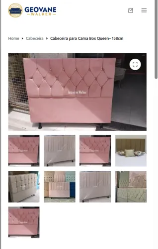 Cabeceira para Cama Box Queen- 158cm R$310,00
