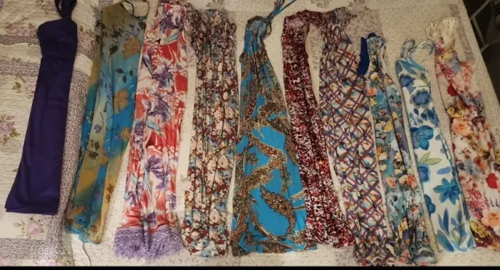Kit com 10 vestidos florais
