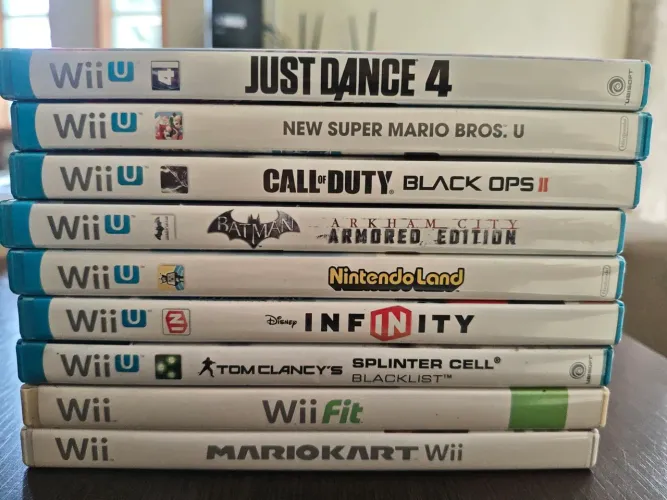 Jogos de Wii e Wii U