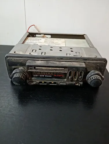 Rádio toca fitas k7 para fusquinha/Gol / Brasília/ Kombi
