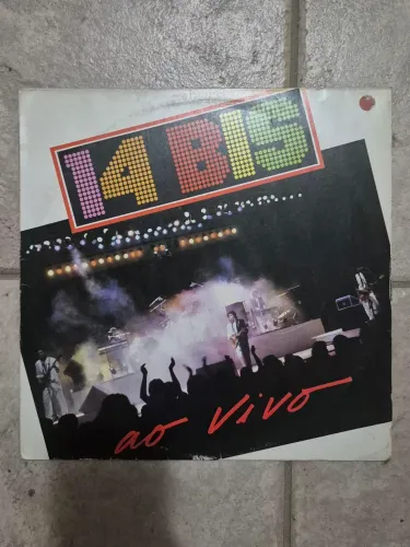 LP da banda 14 Bis, vinil gravado ao vivo