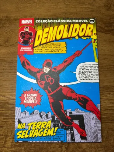 HQ Marvel Panini - Colecão Clássica Marvel #29 - Demolidor Vol. 3: Na Terra Selvagem!