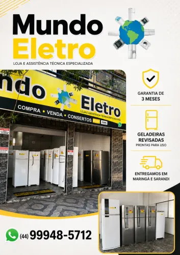 Geladeira ||| Refrigerador USADO COM GARANTIA
