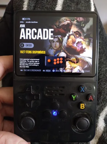 Videogame portátil.