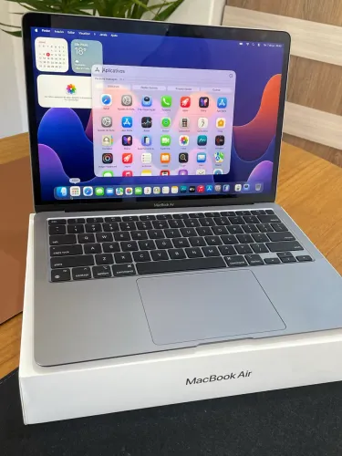 Macbook Air M1 2020 Space Gray Perfeito