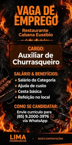 Auxiliar de Churrasqueiro