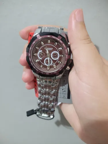 Relógios Curren inox alta qualidade 