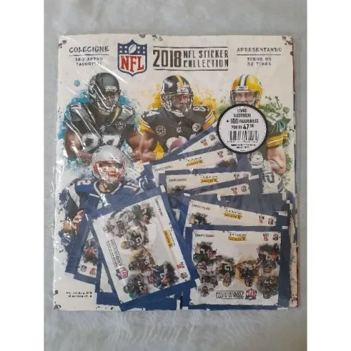 5 Figurinhas de avulsas NFL 2018