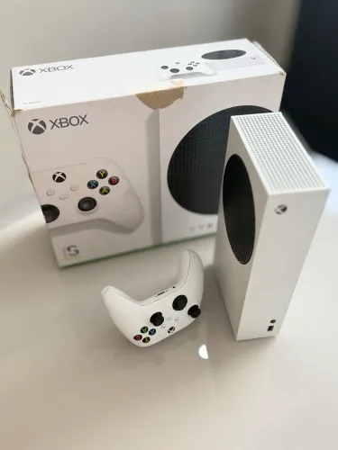 Xbox Séries S Funcionando perfeitamente + caixa + cabos + 1 controle original