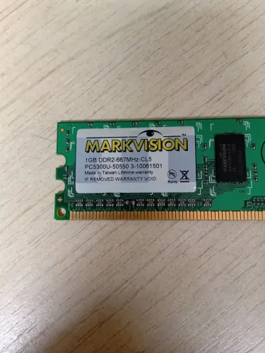 Memória 1gb DDR2 GHz markvision para computador de mesa