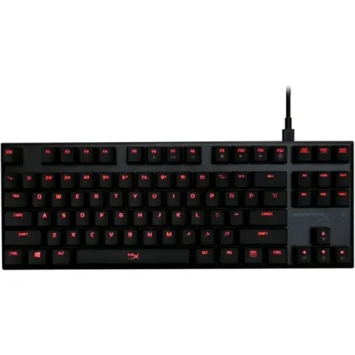 TECLADO MECANICO GAMER HYPERX ALLOY FPS PRO LED VERM MX RED HX-KB4RD1-US/R2