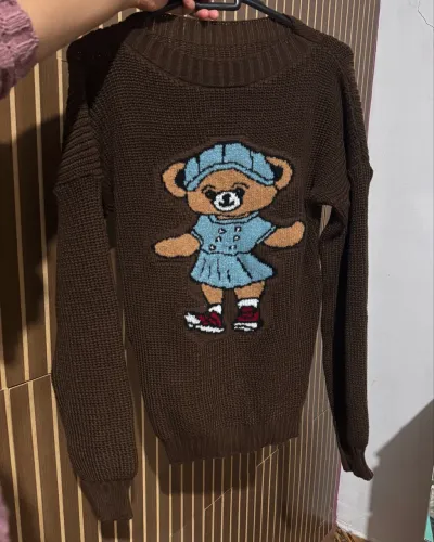 Blusa de tricot adulto M G nova