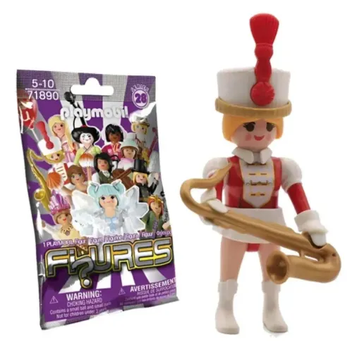 Playmobil Mulher Trompetista Série 28