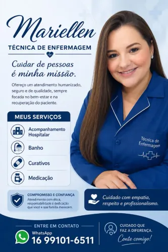 TÉCNICA DE ENFERMAGEM - ATENDIMENTO PARTICULAR
