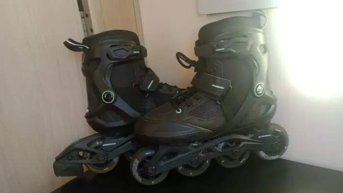 Patins + Kit Proteção + Capacete