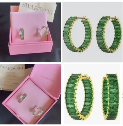 Brincos Swarovski