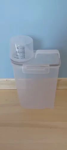 Porta sabao em pó material resistente à queda