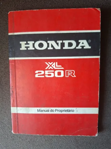 Vendo XL 250R Ano 1982 Original