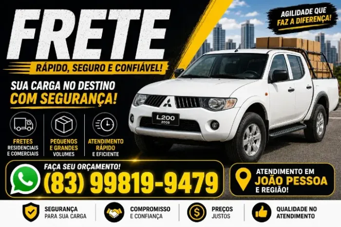 Frete e Mudança