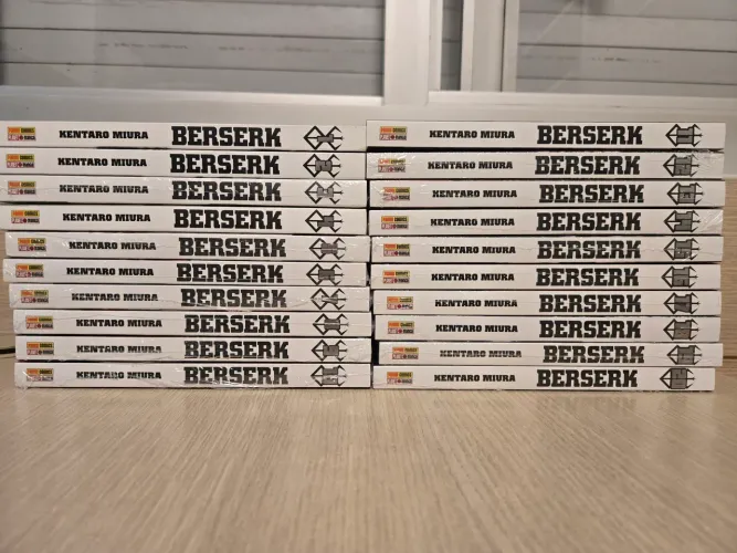 Berserk Mangá - coleção volume 1 ao 20 (maioria lacrado)