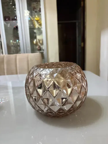Vaso decorativo rosê