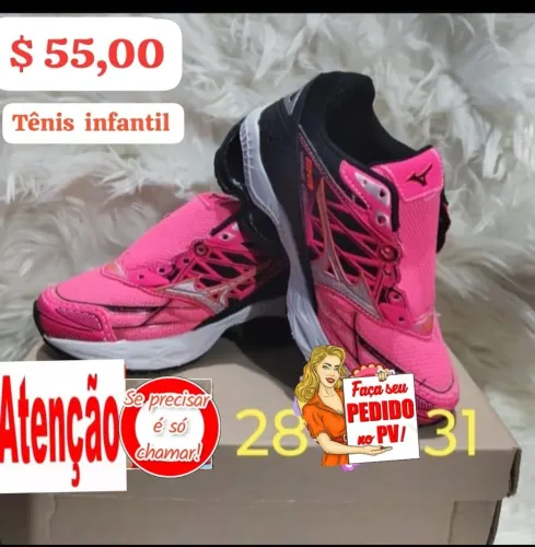 TÊNIS INFANTIL NOVO