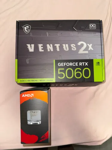 RTX 5060 8GB + Processador AMD Ryzen 5 5600 AM4