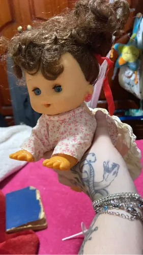 Boneca chinesa baby anos 90