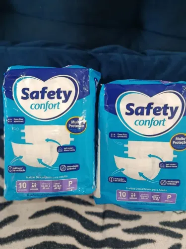 Fraldas safety confort