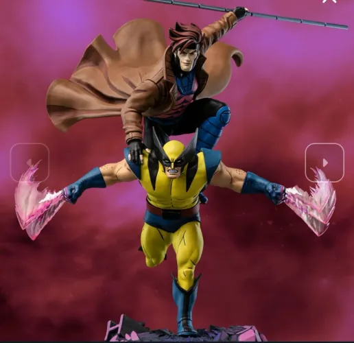 Gambit & Wolverine Deluxe Iron Studios X-Men 97