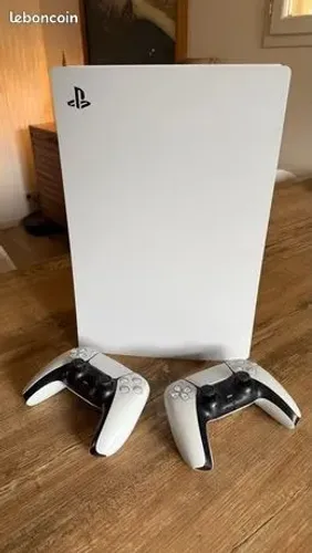 Playstation 5 completo 2 controles / analiso trocas / somos loja JCGames