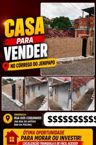Casa no córrego do jenipapo