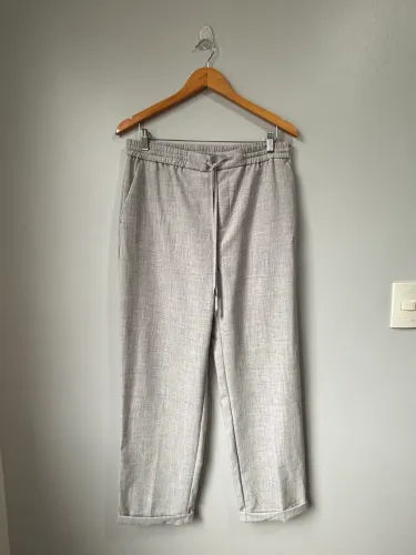 Calça cinza