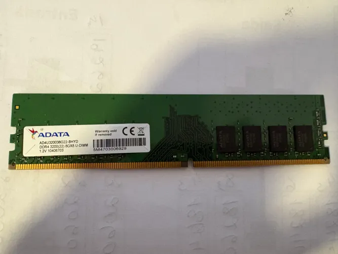 Memória DDR4 8GB 3200MHz UDIMM  ADATA