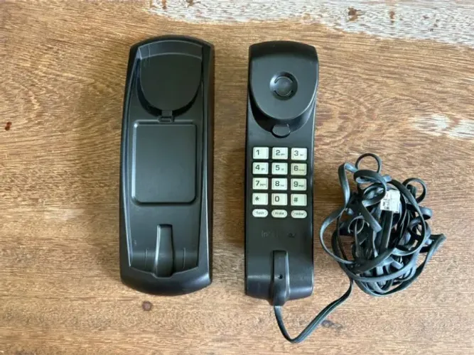 Telefone Fixo Intelbras Pleno - Cor Preta