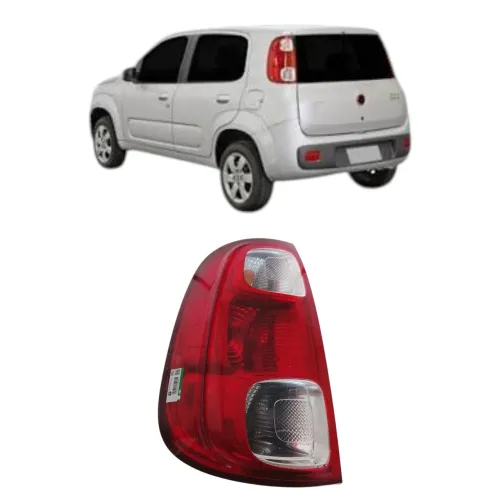 lanterna traseira esquerda c/detalhe Fiat uno Vivace 12/15