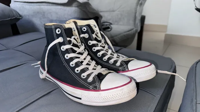 Tênis Converse Chuck Taylor All Star de cano alto, serve tamanho 37 ao 39