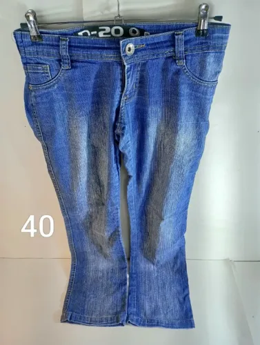 calças e saia jeans tamanho 40