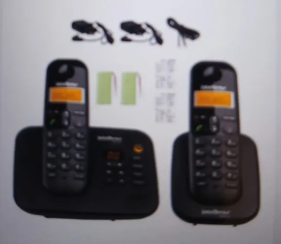 Telefone sem fio + 1 ramal da Intelbras 
