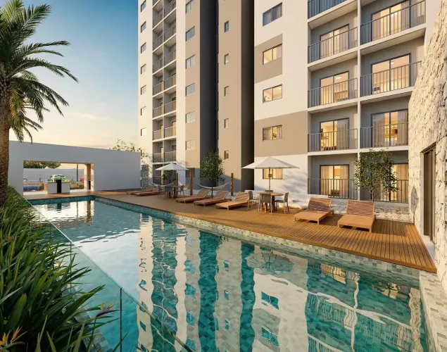 Apartamento no Itararé com 2 quartos e área de lazer completa