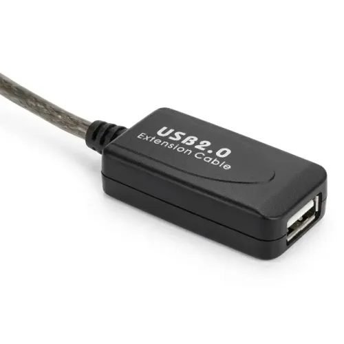 extensor usb 2.0 a macho + usb femea c/ rep de sina 10m preto xt-2071