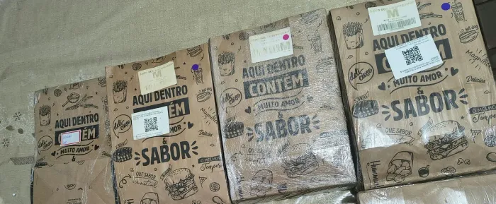 Embalagens para delivery de tortas salgadas e etc