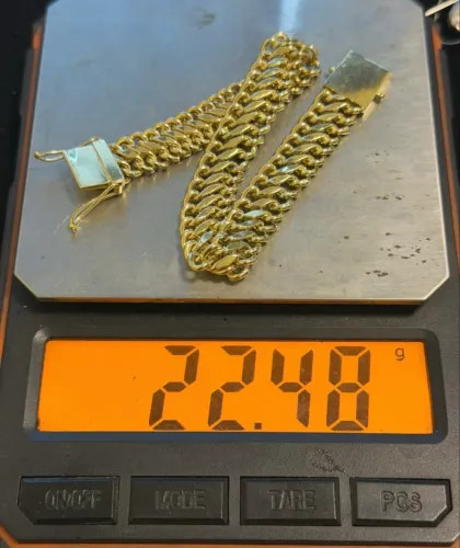 Vendo pulseira ouro 18k