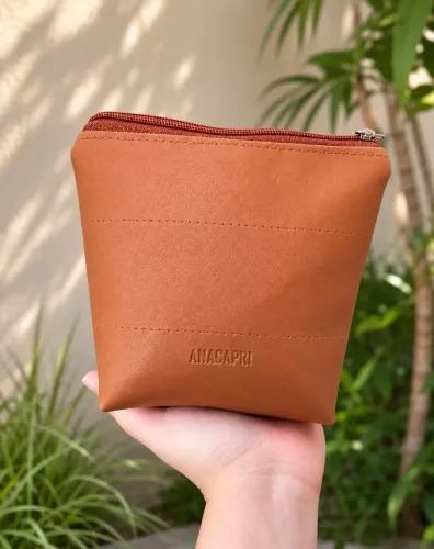 Nécessaire AnaCapri Caramelo