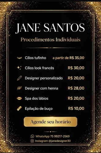 Procedimentos de beleza 