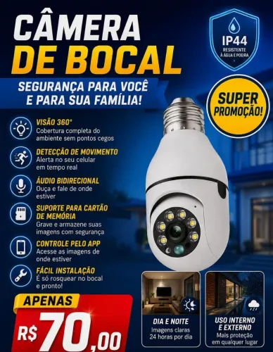 Câmera de Bocal 