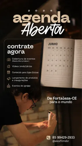     Videomaker Mobile Fortaleza | Eventos, Reels e Imóveis